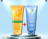 Vichy Ideal Soleil Adultes anti-brillance toucher sec IP50 (50 ml) + Ideal Soleil Lait Après Soleil